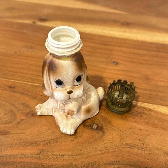 Vintage Beagle Basset Hound Miniature Dog Oil Kerosene Lantern Unused - Picture 6 of 8